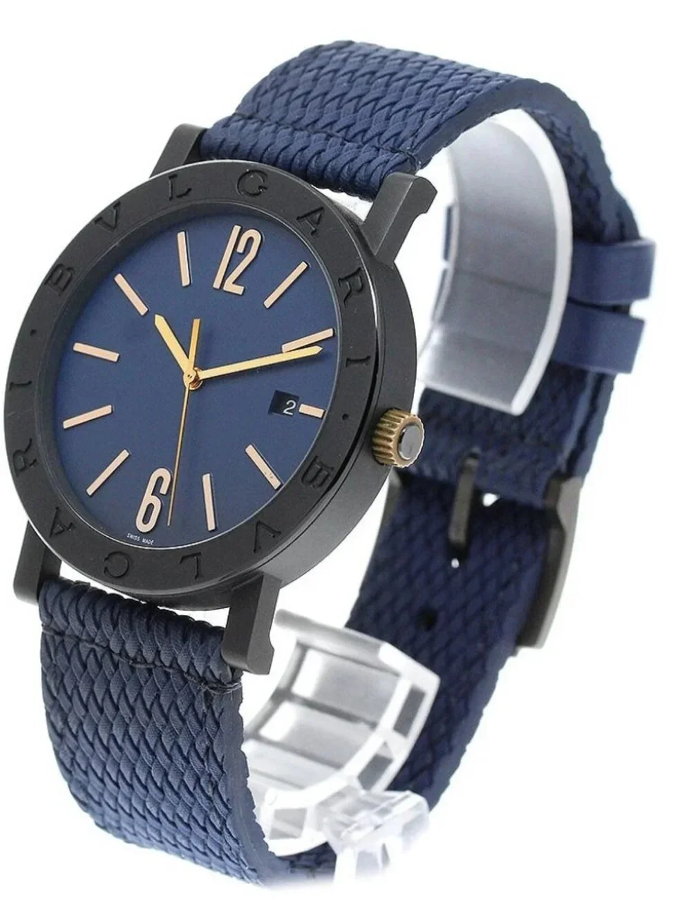 BVLGARI BVLGARI BVLGARI solo tempo BB41S/103133 Automatic Men's Watch_974684